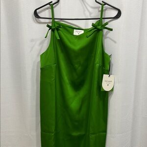 Kate Spade Target CollabGreen Spaghetti Strap Slip Dress